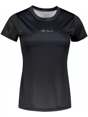 Frauenfunktional T -Shirt Premium ALTISPORT MÁMA VOJ/ALW092TR01 SCHWARZ