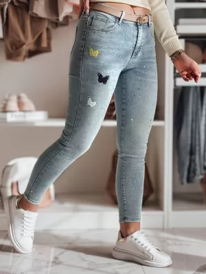 Damenhosen DSTREET LUMITTA UY2429 BLAU
