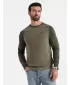 Herrenpullover OMBRE OM-SWSW-0121 OLIVE