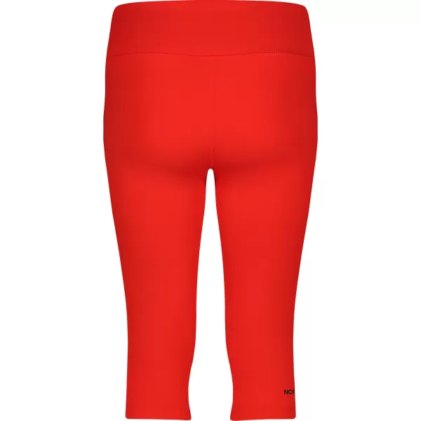  3/4-Fitness-Leggings für Damen NORDBLANC NBSPL8037 ORANGEFARBENE TINTE 