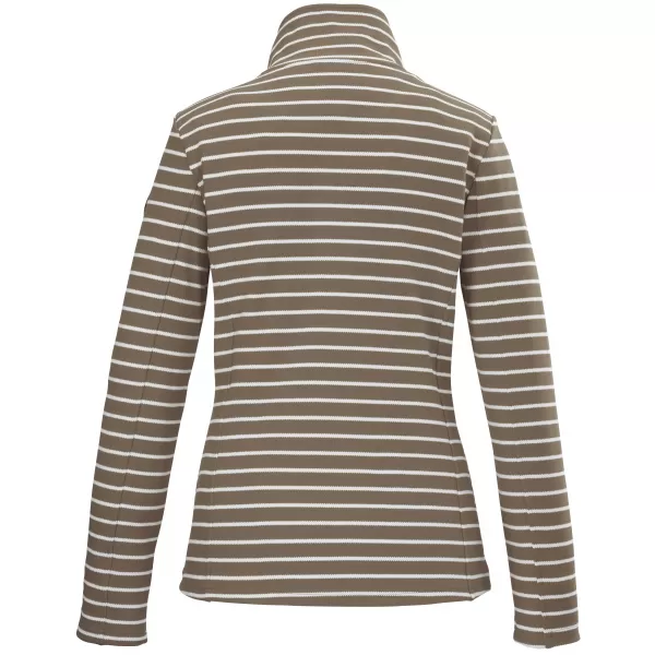  Damen Sweatshirt KILLTEC GS 60 43174 BEIGE MIT STREIFEN 