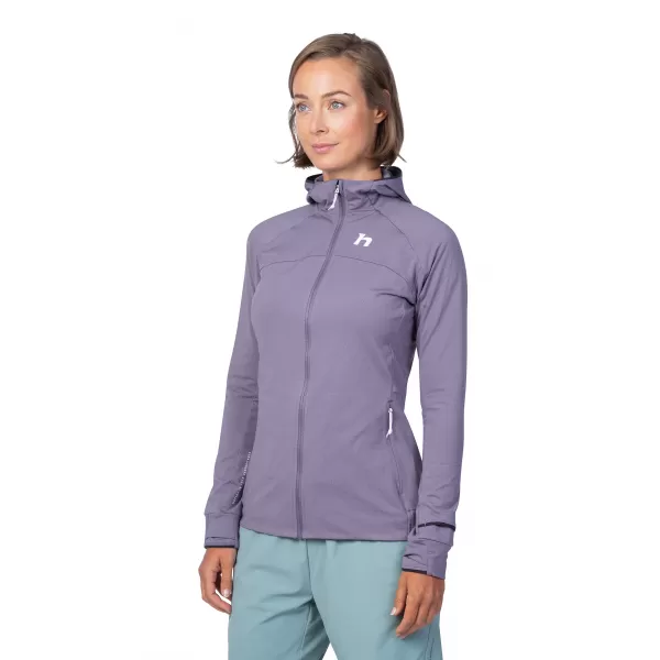  Damen Sweatshirt HANNAH ELI HOODY GREY RIDGE MEL 