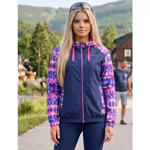  Damenjacke ALTISPORT EDRIA DUNKELBLAU 