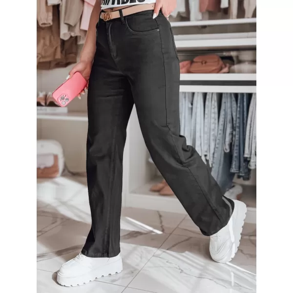  Damenhosen DSTREET DELUSSIA UY2669 SCHWARZ 