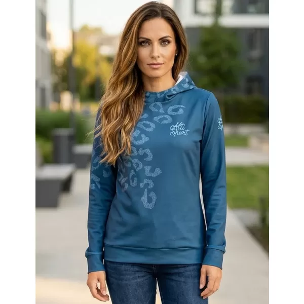  Funktionaler Sweatshirt -Prämie von Frauen ALTISPORT VOJ/ALW047MI01 BLAU 