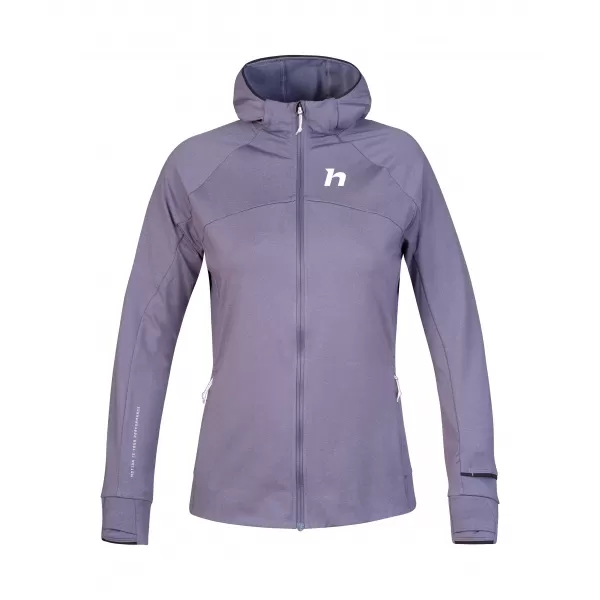  Damen Sweatshirt HANNAH ELI HOODY GREY RIDGE MEL 
