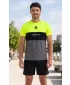 Männer funktionaler T -Shirt Premium Plus ALTISPORT VOJ/ALM051TR02 NEON-GELB