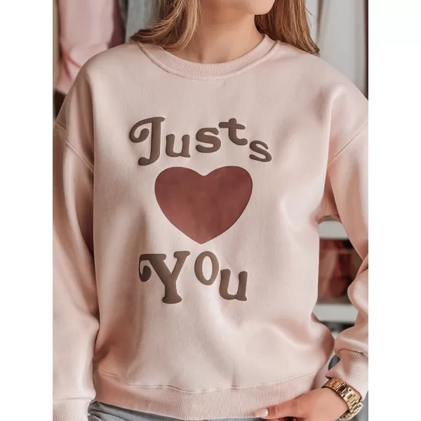  Damen Sweatshirt DSTREET FEELME BY1473 ROSA 