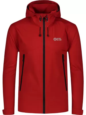 Herren 3ll Outdoor Jacke NORDBLANC NOMAD NBSJM8182 KRÄFTIG ROT