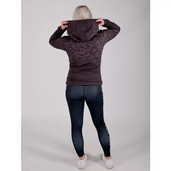  Funktionaler Sweatshirt -Prämie von Frauen ALTISPORT VOJ/ALW047MI01 DUNKELBRAUN 
