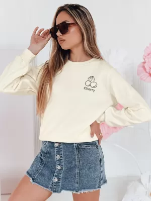 Damen Sweatshirt DSTREET CHERSOFT BY1400 WEIß