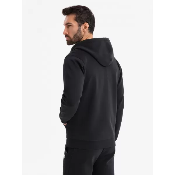  Herren -Sweatshirt OMBRE OM-SSZP-0213 SCHWARZ 
