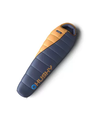 Schlafsack HUSKY ENJOY SHORT -25°C BLAU/ORANGE