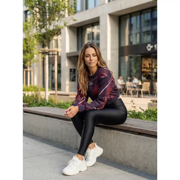  Funktionelle Sweatshirt -Premium von Frauen von Frauen ALTISPORT VOJ/ALW082MI08 LILA 