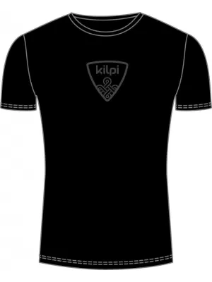 Herren -funktionales Hemd KILPI TODI-M YM0308KI SCHWARZ