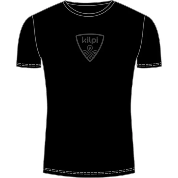  Herren -funktionales Hemd KILPI TODI-M YM0308KI SCHWARZ 