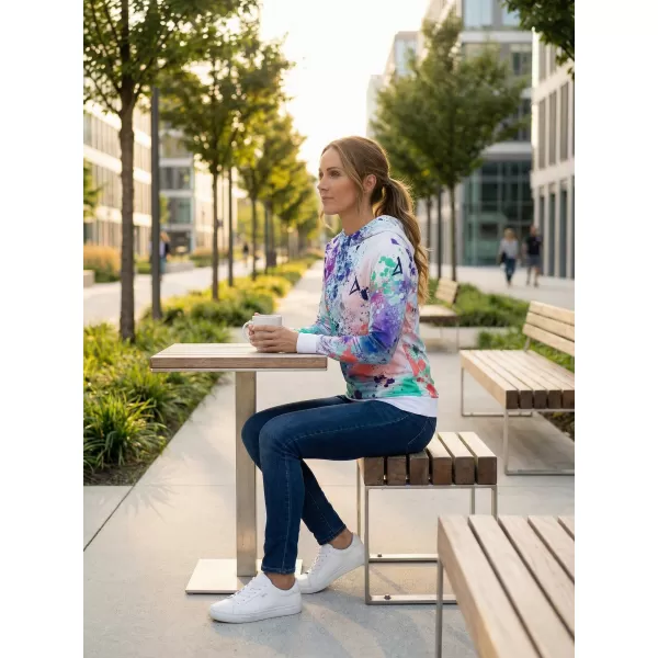  Funktionaler Sweatshirt -Prämie von Frauen ALTISPORT VOJ/ALW055MI01 LILAGRÜN 