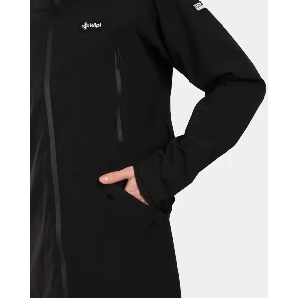  Männlicher Mantel KILPI AYRA-M YM0130KI SCHWARZ 