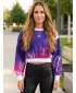 Funktionelle Sweatshirt -Premium von Frauen von Frauen ALTISPORT VOJ/ALW083MI08 LILA