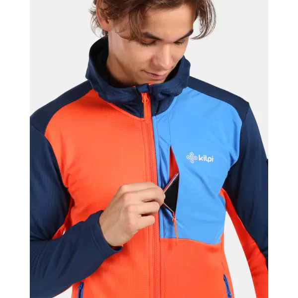  Fleece Sweatshirt KILPI SEVELEN-M YMX203KI ORANGE 