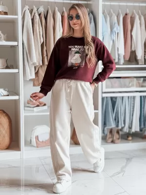 Damen Sweatshirt DSTREET GOOSHY BY1426 BORDE