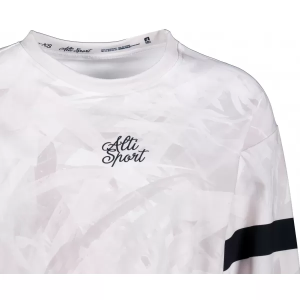  Funktionelle Sweatshirt -Premium von Frauen von Frauen ALTISPORT VOJ/ALW096MI08 WEIß 