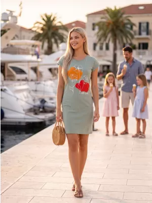 Kleid ALTISPORT ALW189178 SALBEI
