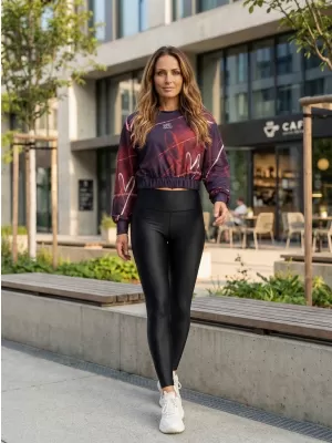 Funktionelle Sweatshirt -Premium von Frauen von Frauen ALTISPORT VOJ/ALW082MI08 LILA