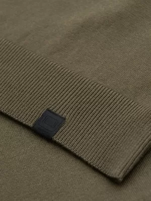 Herrenpullover OMBRE OM-SWZS-0124 OLIVE