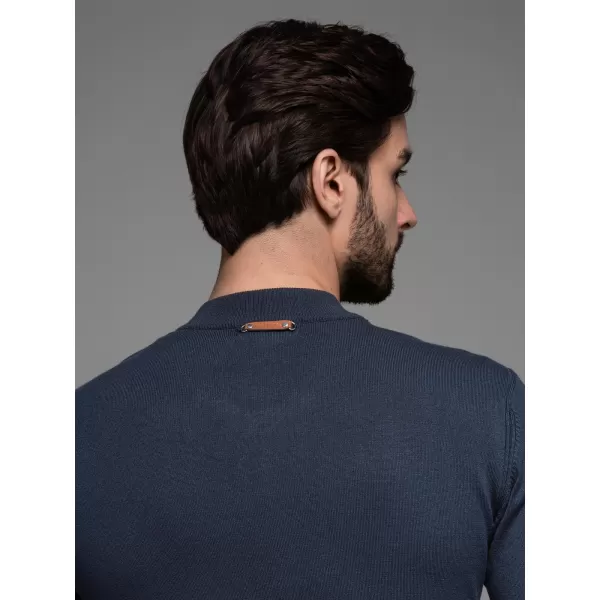  Herrenpullover OMBRE OM-SWZS-0124 MARINEBLAU 