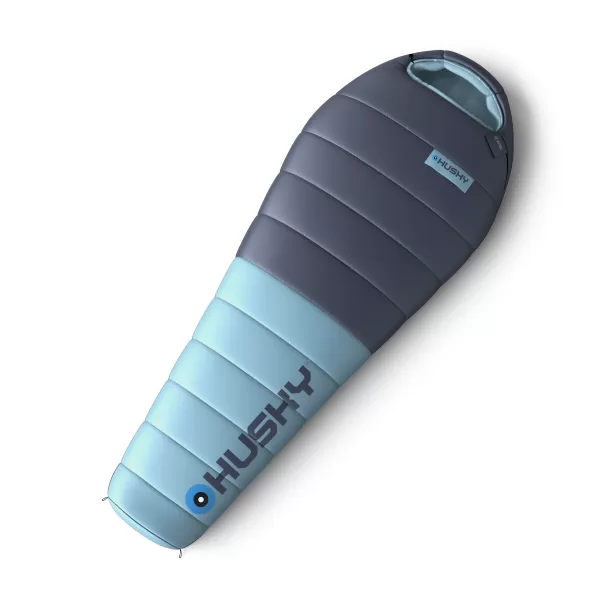  Federschlafsack HUSKY DRAPE -20°C BLAU 