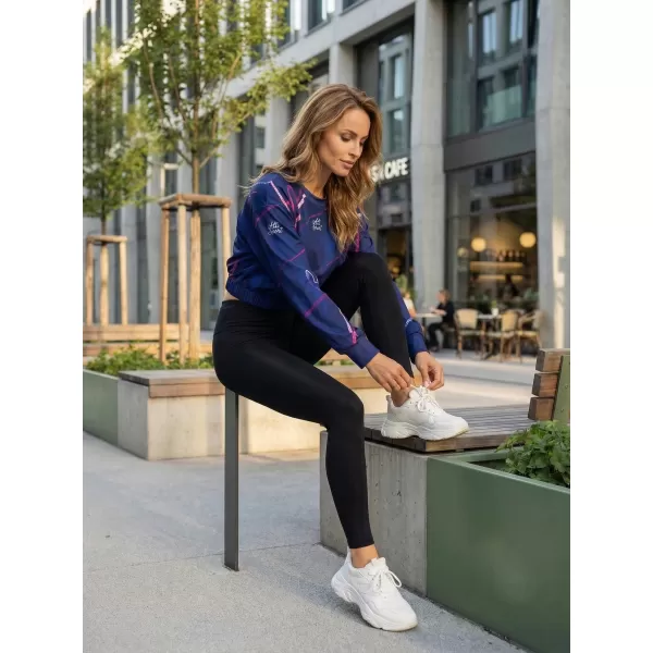  Funktionelle Sweatshirt -Premium von Frauen von Frauen ALTISPORT VOJ/ALW082MI08 DUNKELBLAU 