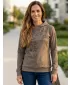 Funktionaler Sweatshirt -Prämie von Frauen ALTISPORT VOJ/ALW047MI01 HELLBRAUN