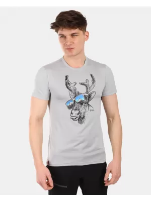 Herren -funktionales Hemd KILPI LISMAIN-M YMX302KI HELLGRAU