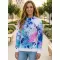 Funktionaler Sweatshirt -Prämie von Frauen ALTISPORT VOJ/ALW055MI01 LILA BLAU