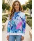 Funktionaler Sweatshirt -Prämie von Frauen ALTISPORT VOJ/ALW055MI01 LILA BLAU