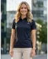 Frauenfunktional T -Shirt mit Premiumkragen ALTISPORT VOJ/ALW000TR05 SCHWARZ