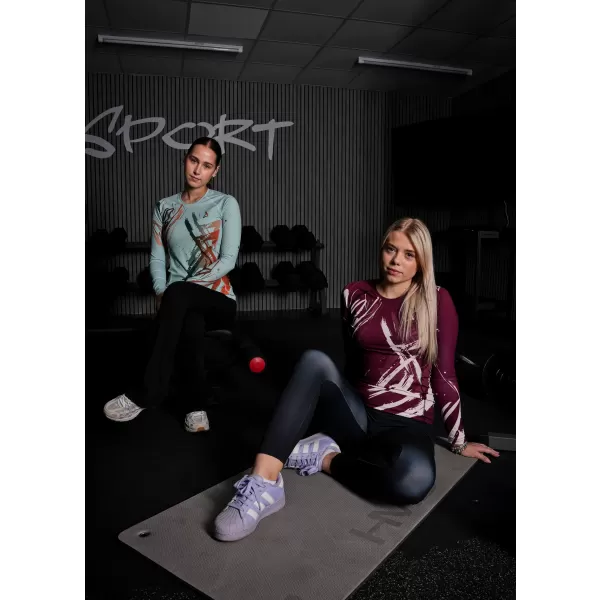  Frauen funktionales t -Shirt mit langen Ärmeln Premium ALTISPORT VOJ/ALW074TR03 ERZ 