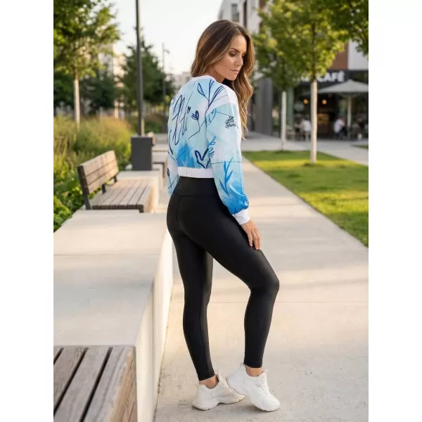  Funktionelle Sweatshirt -Premium von Frauen von Frauen ALTISPORT VOJ/ALW083MI08 WEIß -BLAU 