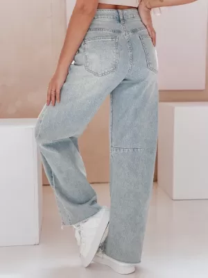 Damenhosen DSTREET BAGETSON UY2431 HELLGRAU
