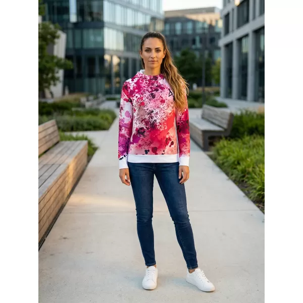  Funktionaler Sweatshirt -Prämie von Frauen ALTISPORT VOJ/ALW055MI01 ROSA 