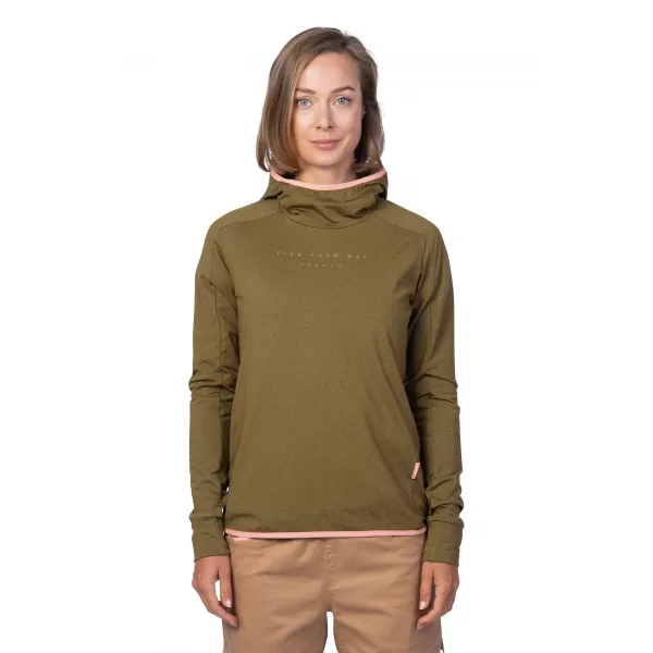  Damen Sweatshirt HANNAH NYMA HOODY BUCHE 