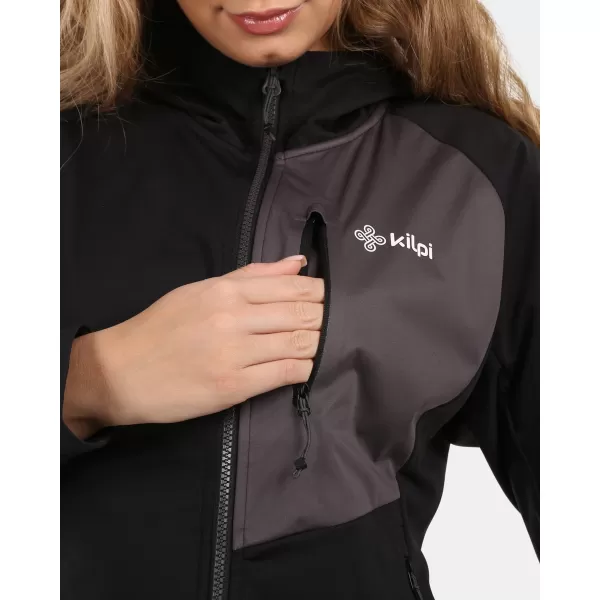  Frauen -Softshelljacke für Frauen KILPI BELTRA-W YL0110KI SCHWARZ 