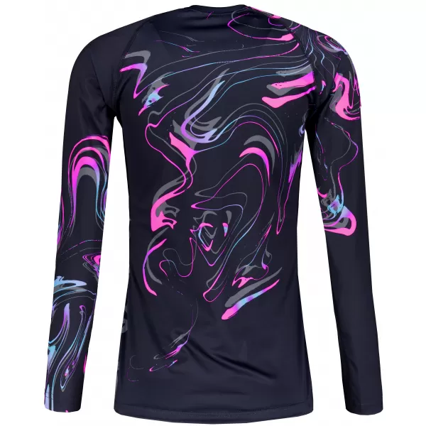  Damen Funktions-T-Shirt mit langen Ärmeln Premium ALTISPORT VOJ/ALW064TR03 SCHWARZ-ROSA 