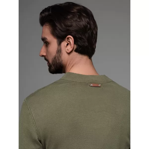  Herrenpullover OMBRE OM-SWZS-0124 OLIVE 