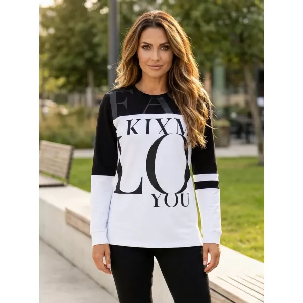  Damen Sweatshirt KIXMI URANIA WEIß 