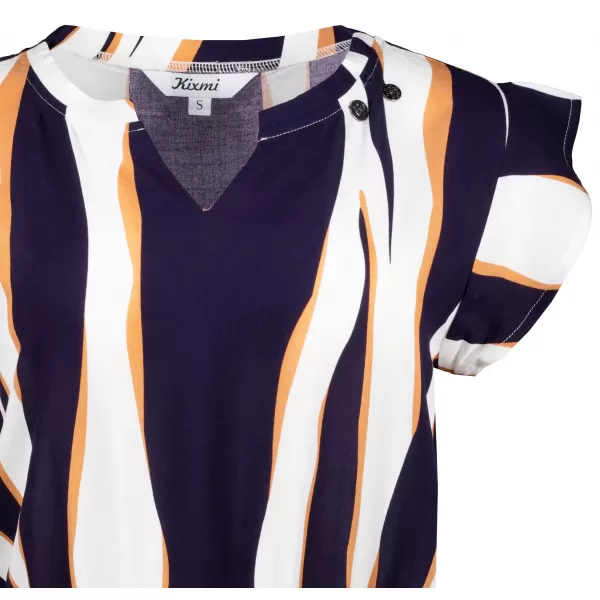  Kleid KIXMI URBI DUNKELBLAU 