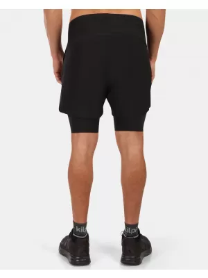 Herren -Laufshorts KILPI BRAGA-M YM0413KI SCHWARZ