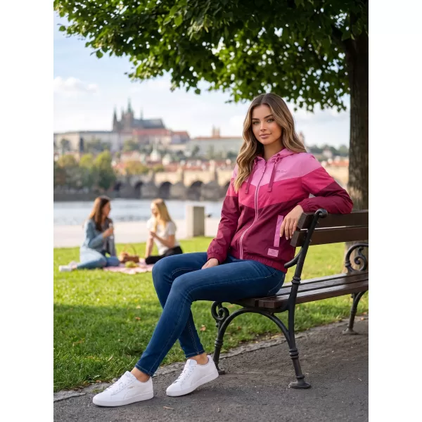  Damenjacke ALTISPORT EDNA BURGUND 