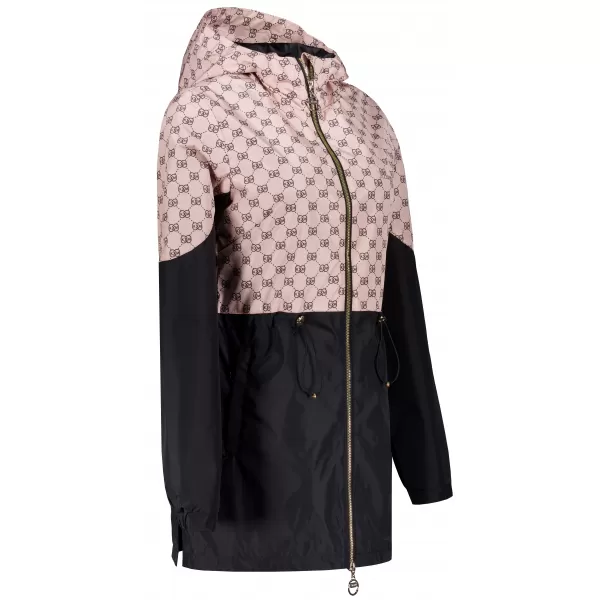  Damenjacke KIXMI UNNI LEICHT BEIGE/SCHWARZ 